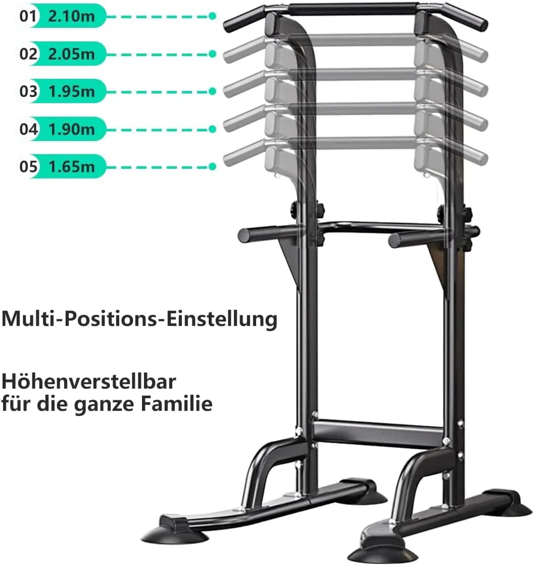 Multifunctional Horizontal Bar for Indoor Training, Fitness Equipment for Tractions, Single and Parallel Bar Rack