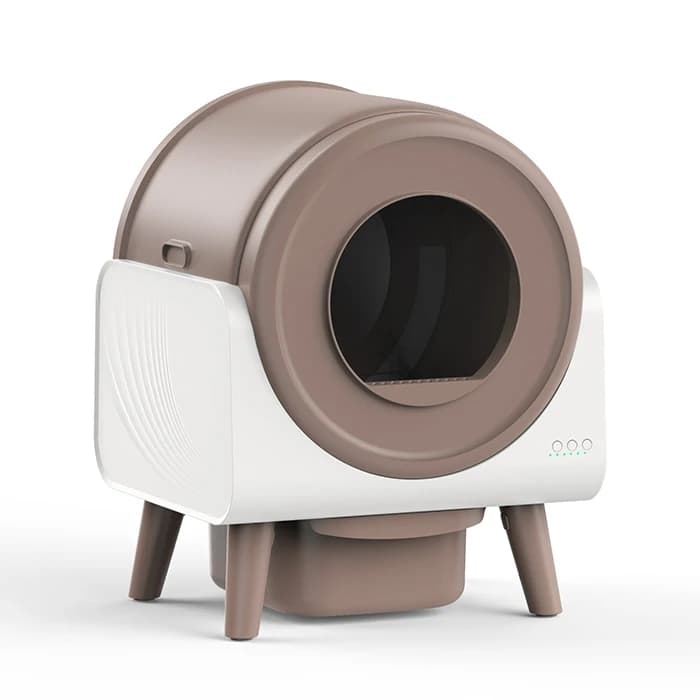 Toilette per Gatti Autopulente con Controllo App, 65L, Lettiera Automatica con Controllo Odori, Facile da Pulire, Peso 15kg