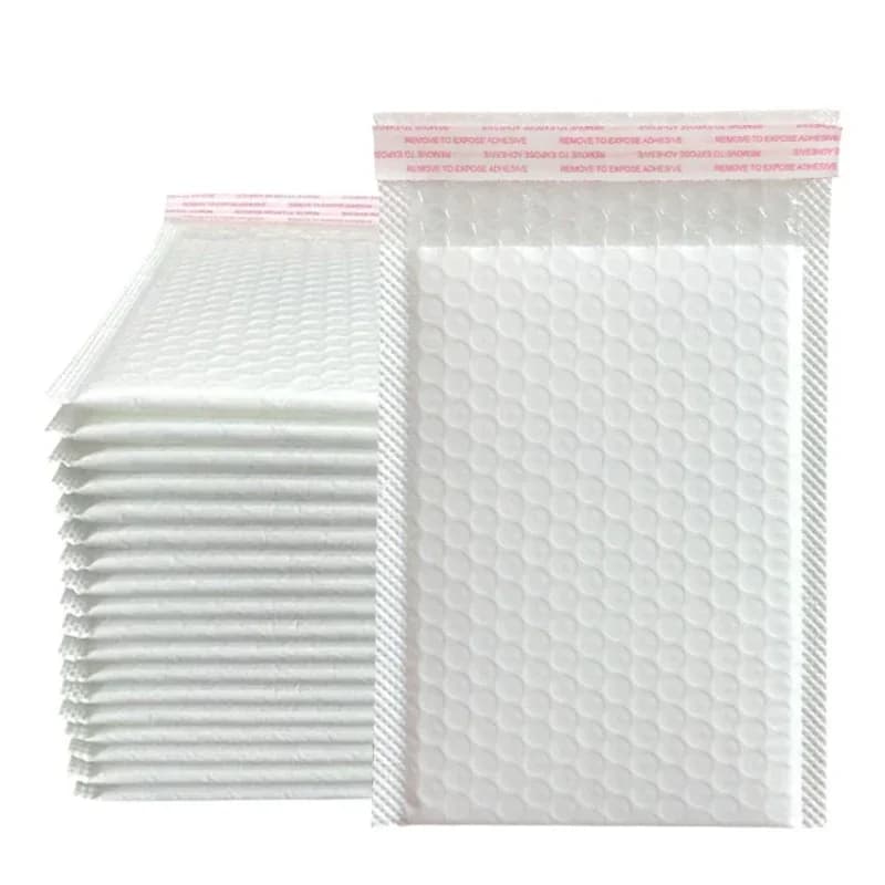 20 envelopes polyethylene bubbles colored envelopes padded self-sealing gift bags box bags for pink courier