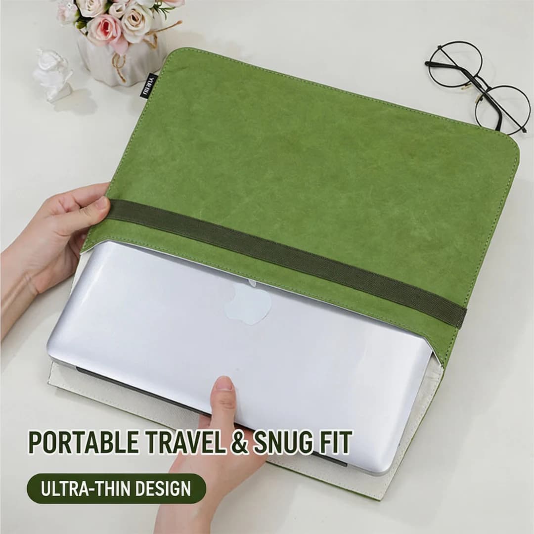 17-Inch Dupont Paper Laptop Protective Case, 14In*9.6In Portable Lightweight Laptop Briefcase, Lightweight and Suitable for Travel, Suitable for MacBook Air Pro 13/14/ 15.6inch ,Macbook Protective Case, Laptop Sleeve,