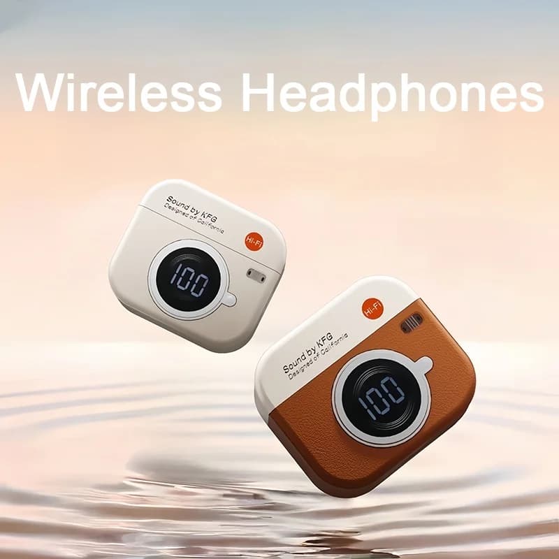 Auricolari Bluetooth 5.4 senza fili TWS, cuffie sportive senza fili con display LED, microfono HD per iPhone, Huawei, Xiaomi