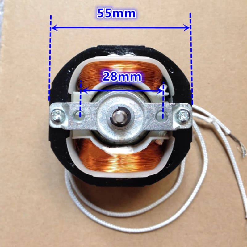 Professionale Motore del Ventilatore Di Scarico per il Caldo Riscaldatore YJ58-20 Micro-scudo Asincrono Motore Del Ventilatore Accessori di Ricambio
