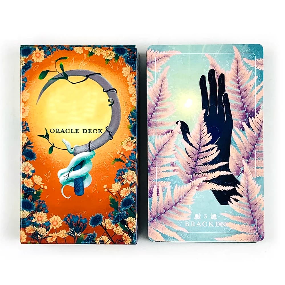 Nuovo 12*7 cm Oracle Deck Tempo libero Intrattenimento Carte da gioco Riunione di famiglia Divinazione Mazzo Gioco da tavolo Gioco di carte da gioco