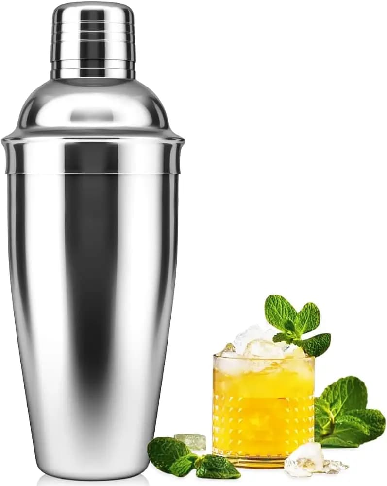Miscelatore per bevande con cocktail shaker da 24 once con filtro incorporato per mescolare bevande Margaritas Strumento da bar in acciaio inossidabile Adatto ai principianti