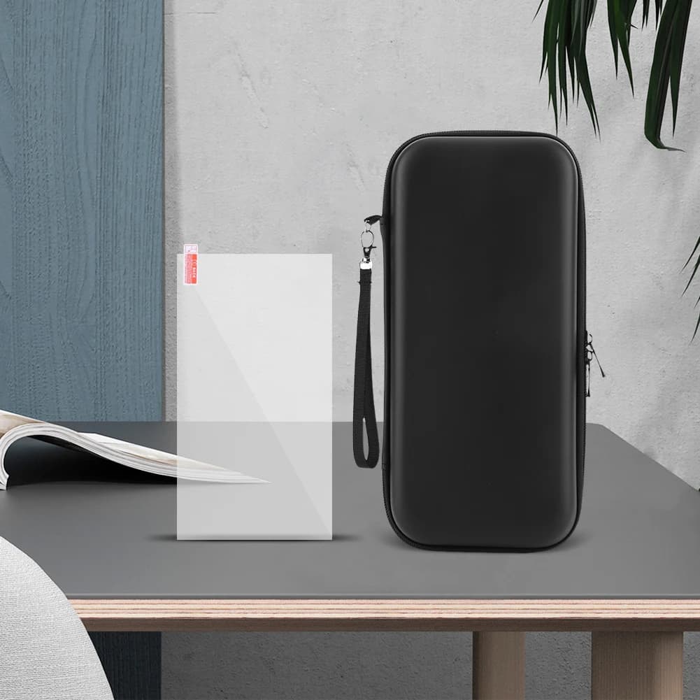 Custodia da trasporto in PU e protezione per lo schermo per Switch 2 Borsa da viaggio portatile Borsa da viaggio protettiva antiurto Borsa da trasporto antigraffio