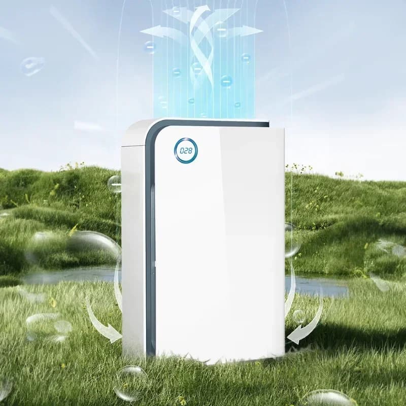 Filtro dell'aria con filtro HEPA a carbone attivo intelligente ridotto con produttori di purificatori d'aria domestici con controllo intelligente dell'app