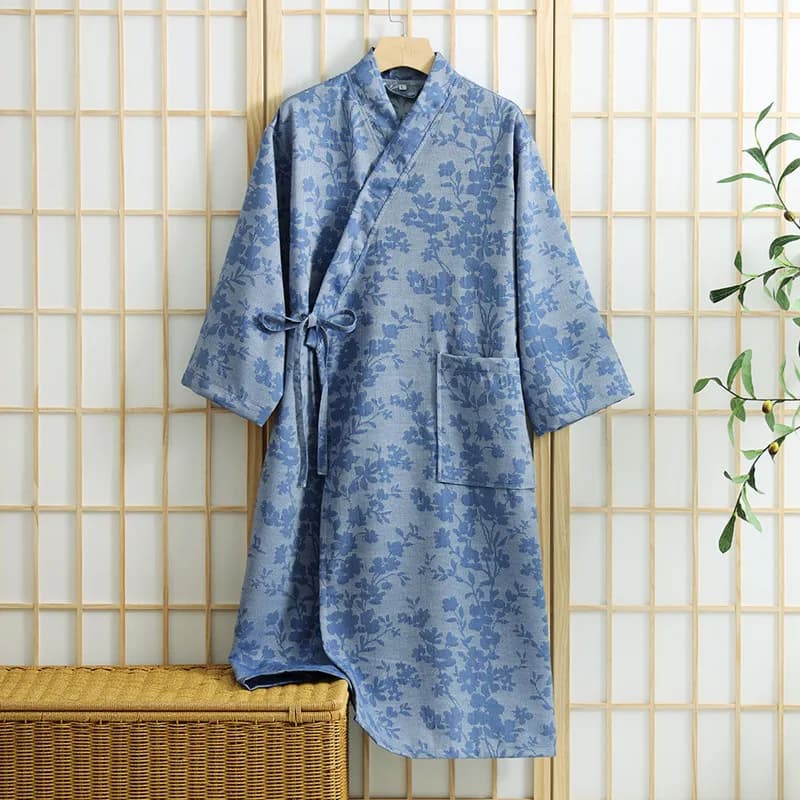 Nuovo abito in garza di cotone da donna di grandi dimensioni primavera estate vestiti per la casa accappatoio da nuoto da uomo abiti da sposa da notte da donna