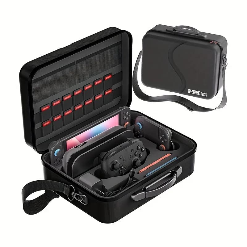 Adatto per custodia per console di gioco Switch 2, custodia protettiva multifunzionale Switch 2, borsa portatile, custodia per borsa a tracolla