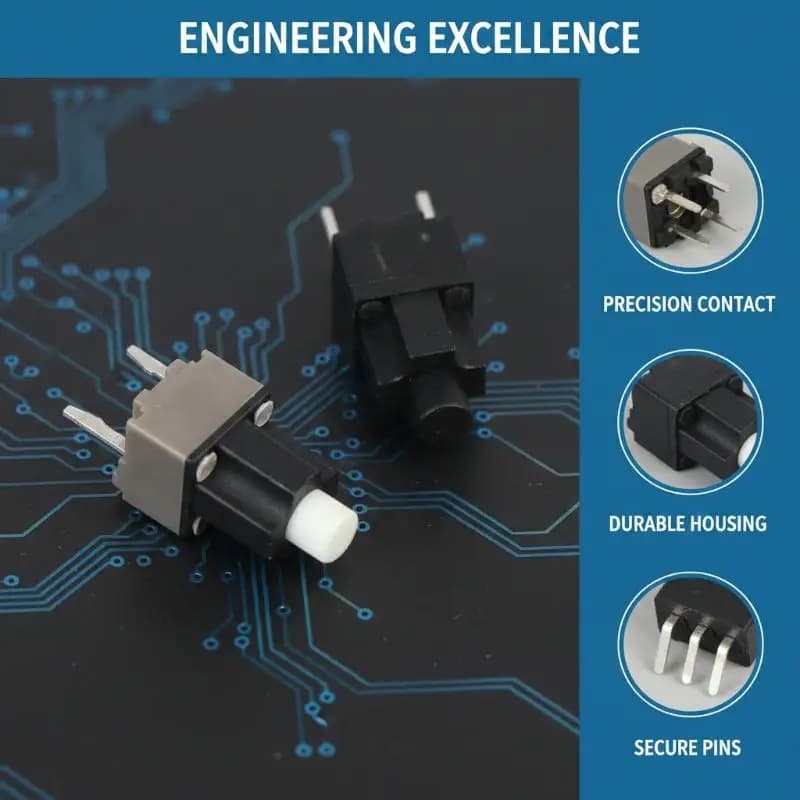 Microinterruttore per mouse a 3 pin, interruttore hot-swap per tastiera meccanica, tasti per tastiera meccanica, accessorio per riparazione mouse