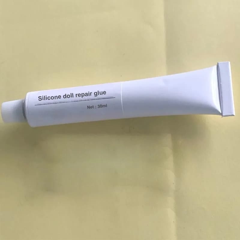Colla speciale per riparazione bambola in silicone 30ml Giocattolo per adulti in silicone rosa Modello di bambola Riempimento del foro Legare la riparazione delle crepe Morbido non indurito