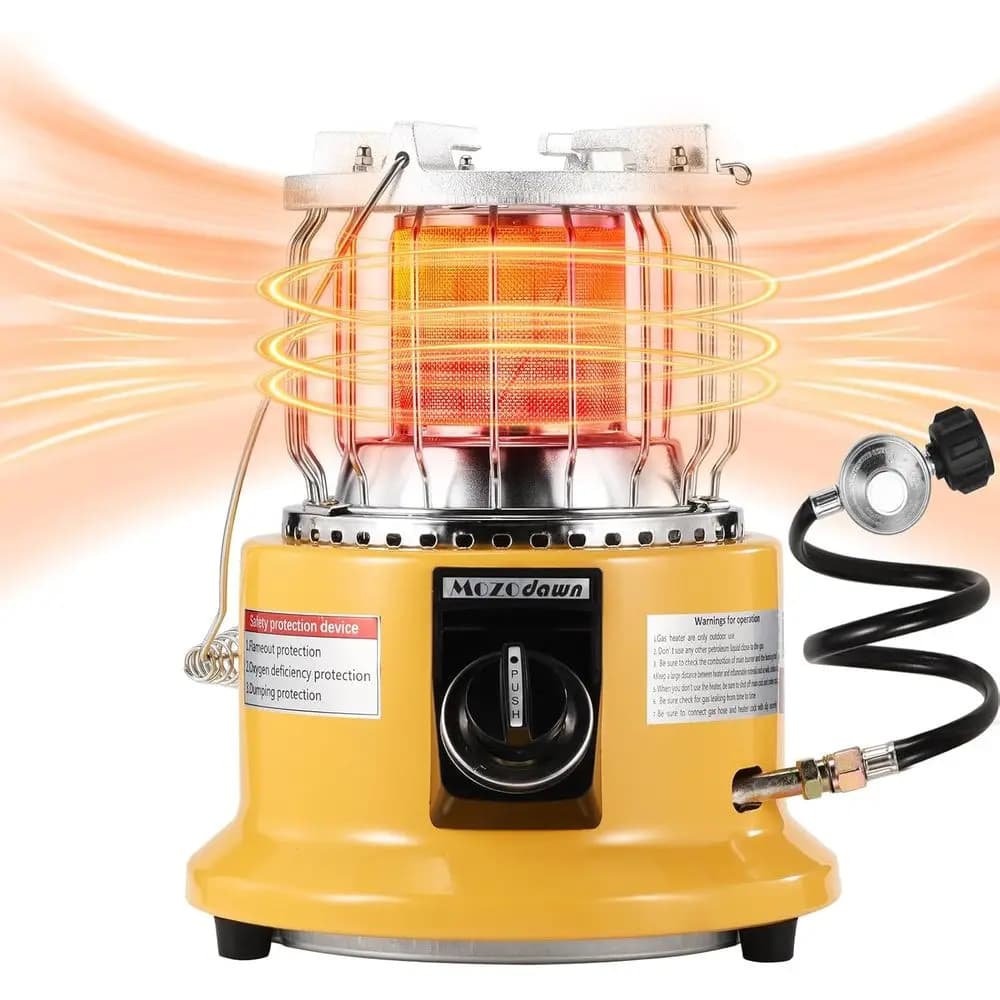 Stove and Stove from 13000 BTU with Handle, Ideal for Exterior, Camping and Workshops