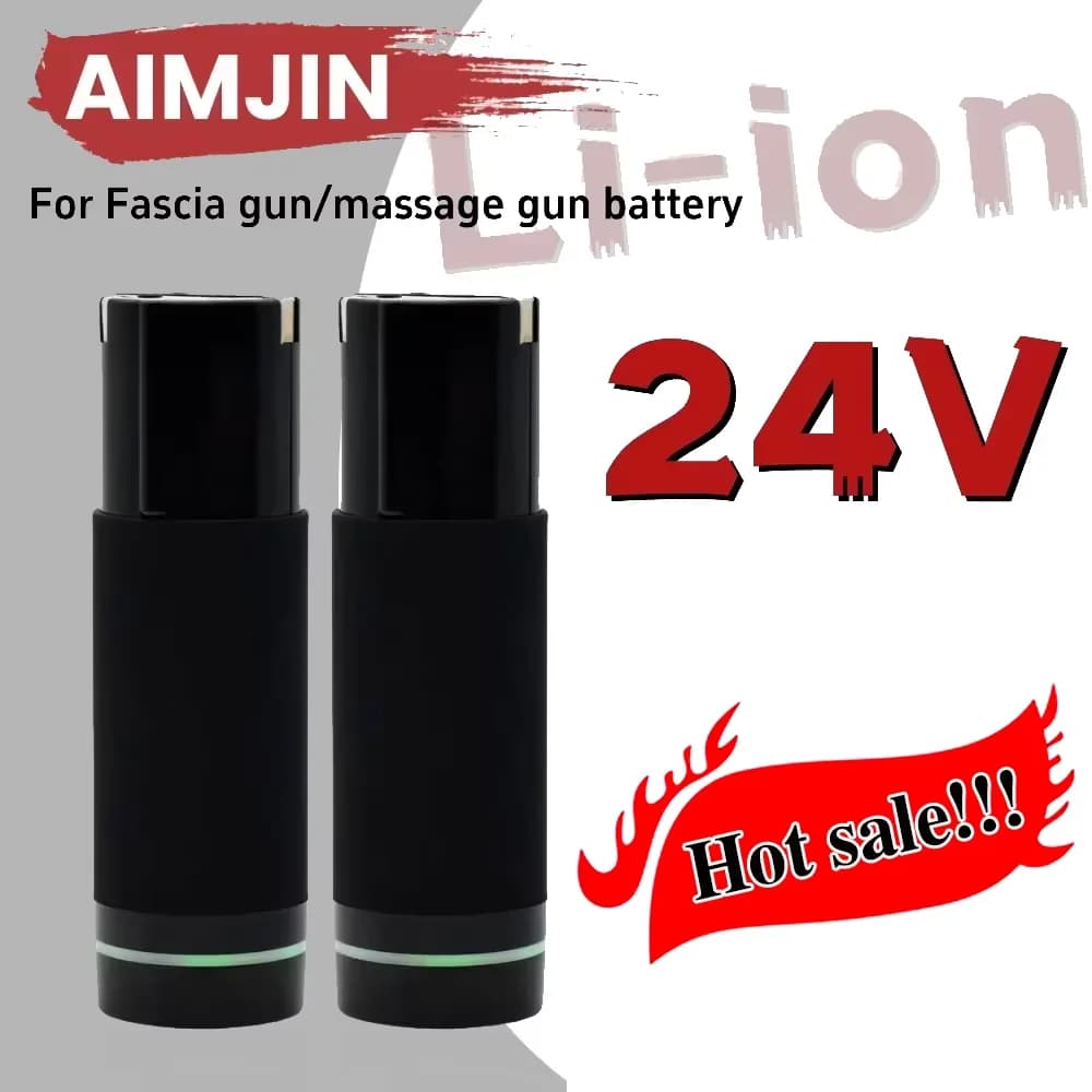 Original 24V battery for massage/pistol gun for band, 6800 mAh, for various types of massage/pistol pistols for band, lithium-ion battery