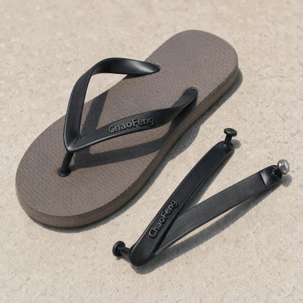 For Men Summer Flip Flop Replacement Strap Three-point Universal Thong Slipper Fitting PVC Replaceable Slipper Replacement Part