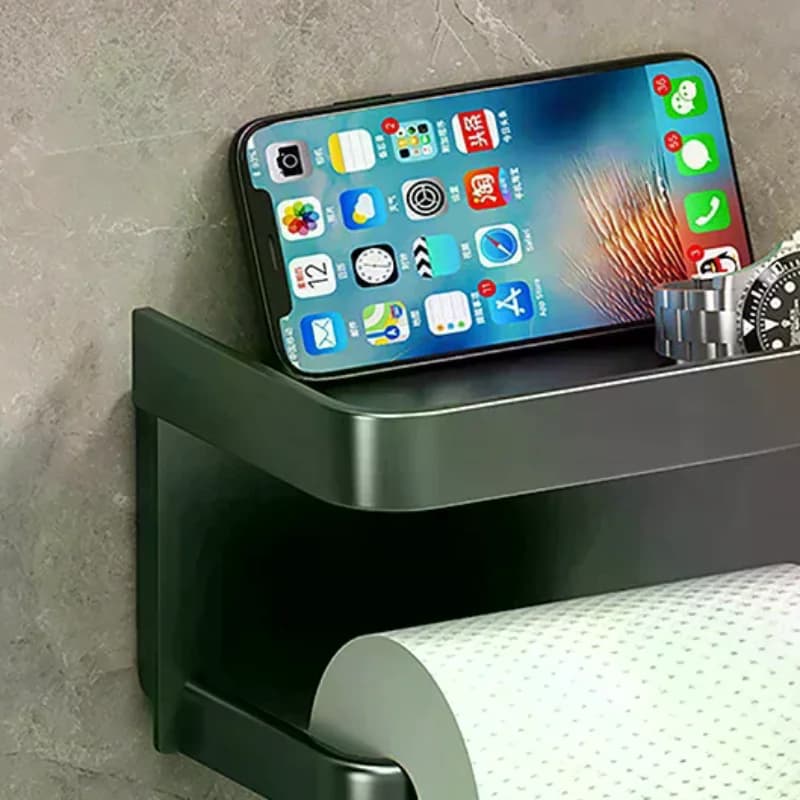 Plastic Toilet Paper Holder Storage Rack Bathroom Towel Placement Of Seasoning Bottles Bathroom Wall Roll Of Paper Phone Storage
