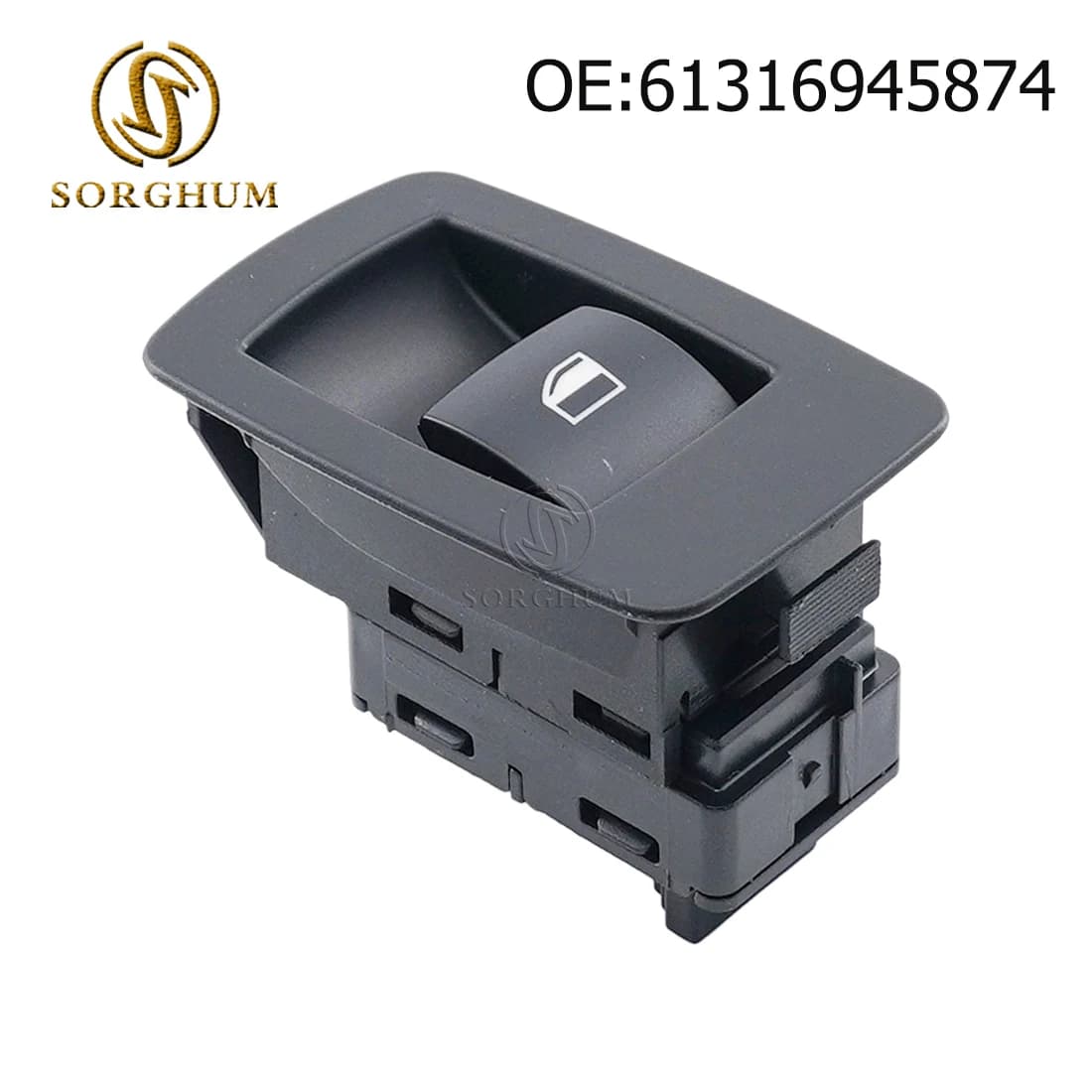 SORGHUM Per BMW E90 E91 X5 X6 Z4 E53 E71 E72 E83 330i Finestra Interruttore di Controllo Passeggero Lato Sollevatore Pulsante 61316945874 61316952001