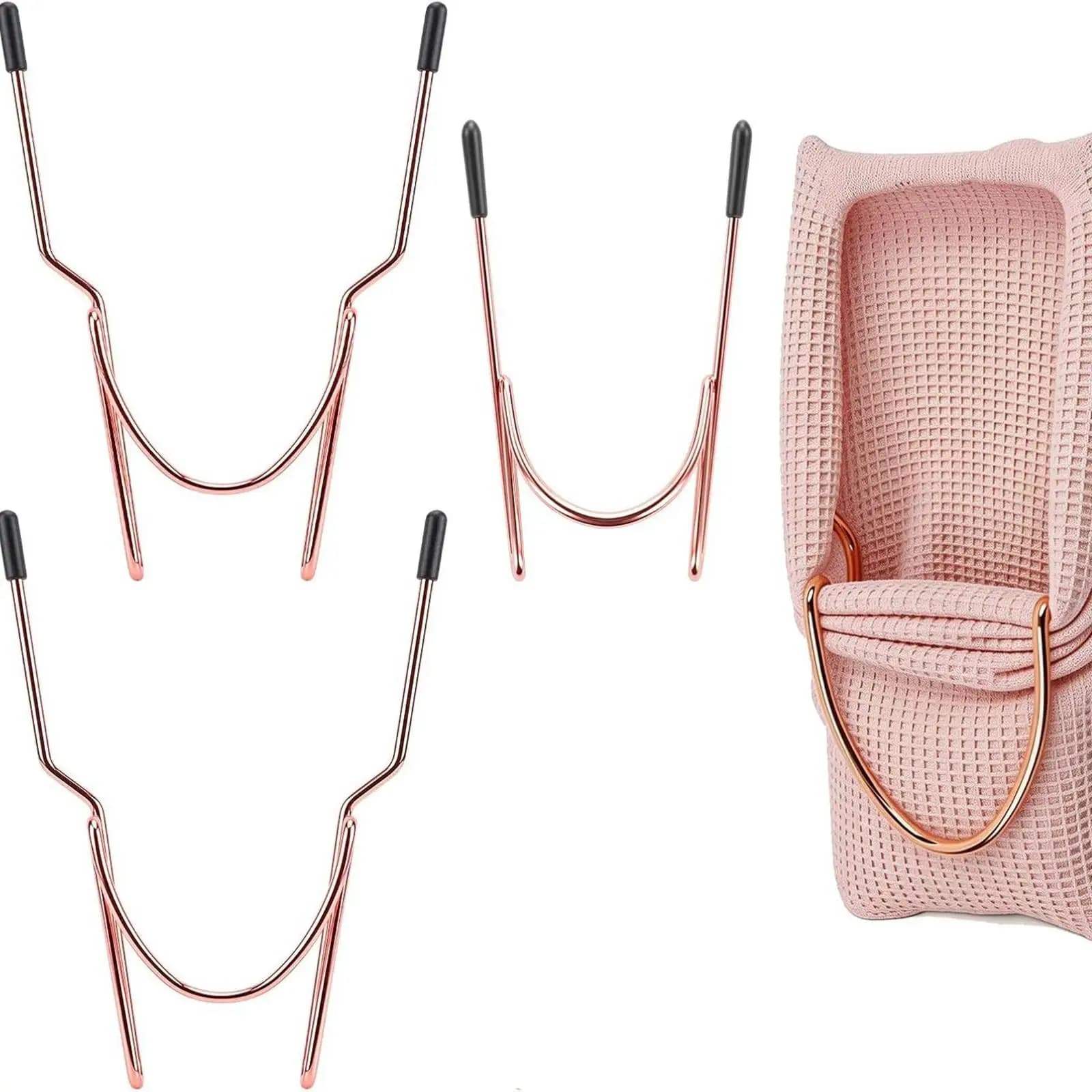 Sock Hoop Alloy Rose Gold Embroidery Tool Set Three Hoops for Socks and Cuffs for Machine Embroidery Projects