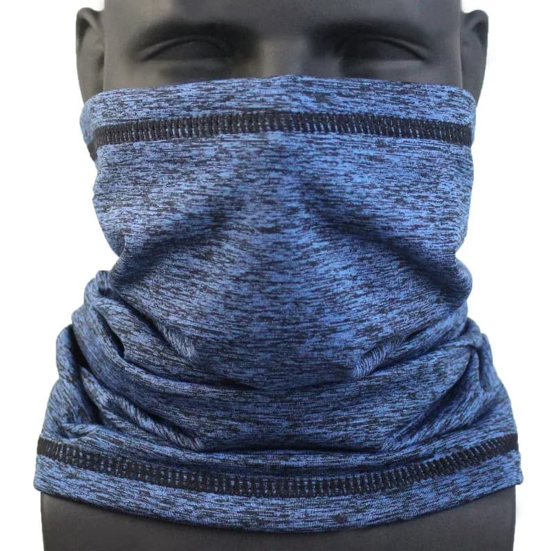 1pc Ski Half Mask Winter Outdoor Sports Training Cold and windproof scarf with fleece insulating riding mask