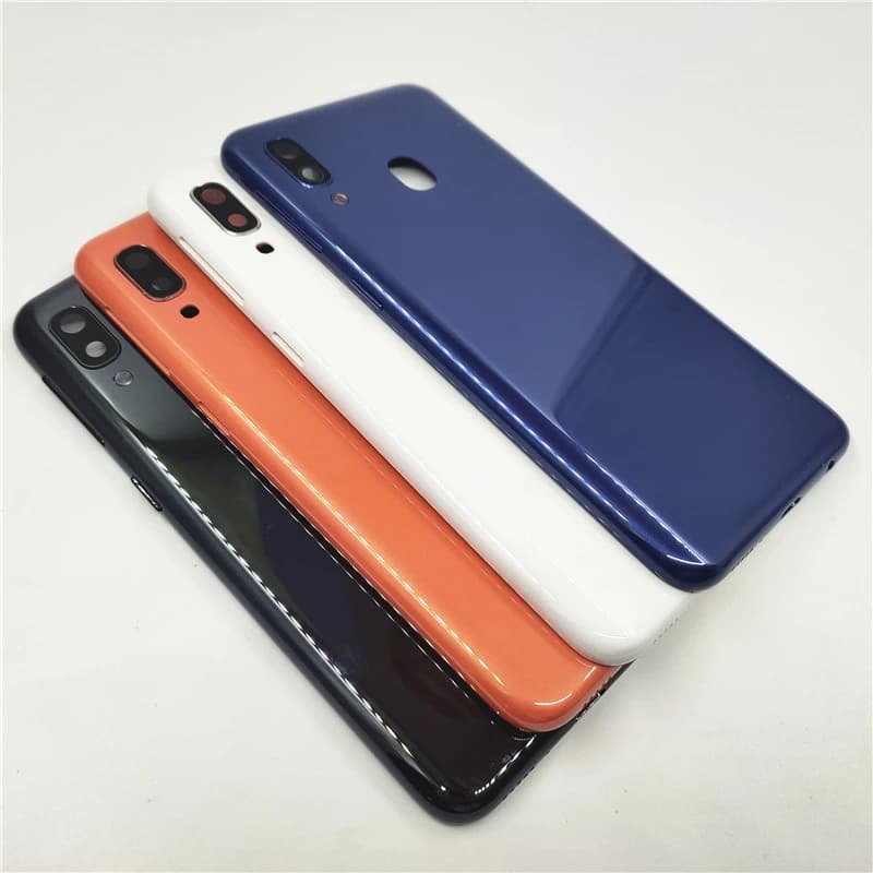 For Samsung Galaxy A20E A20 e SM-A202F SM-A202K A202F Battery Back Cover Case Housing Rear Door With Camera Lens