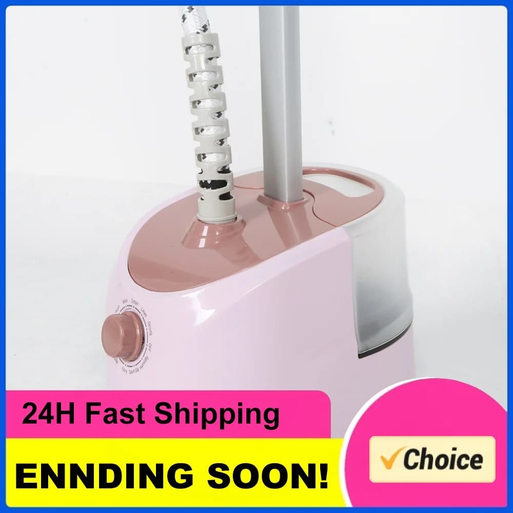 Garment Steamer 2000W Standing Vertical Clothes Steamer Flat and Hanging Ironing Clothing Steamer for Home
