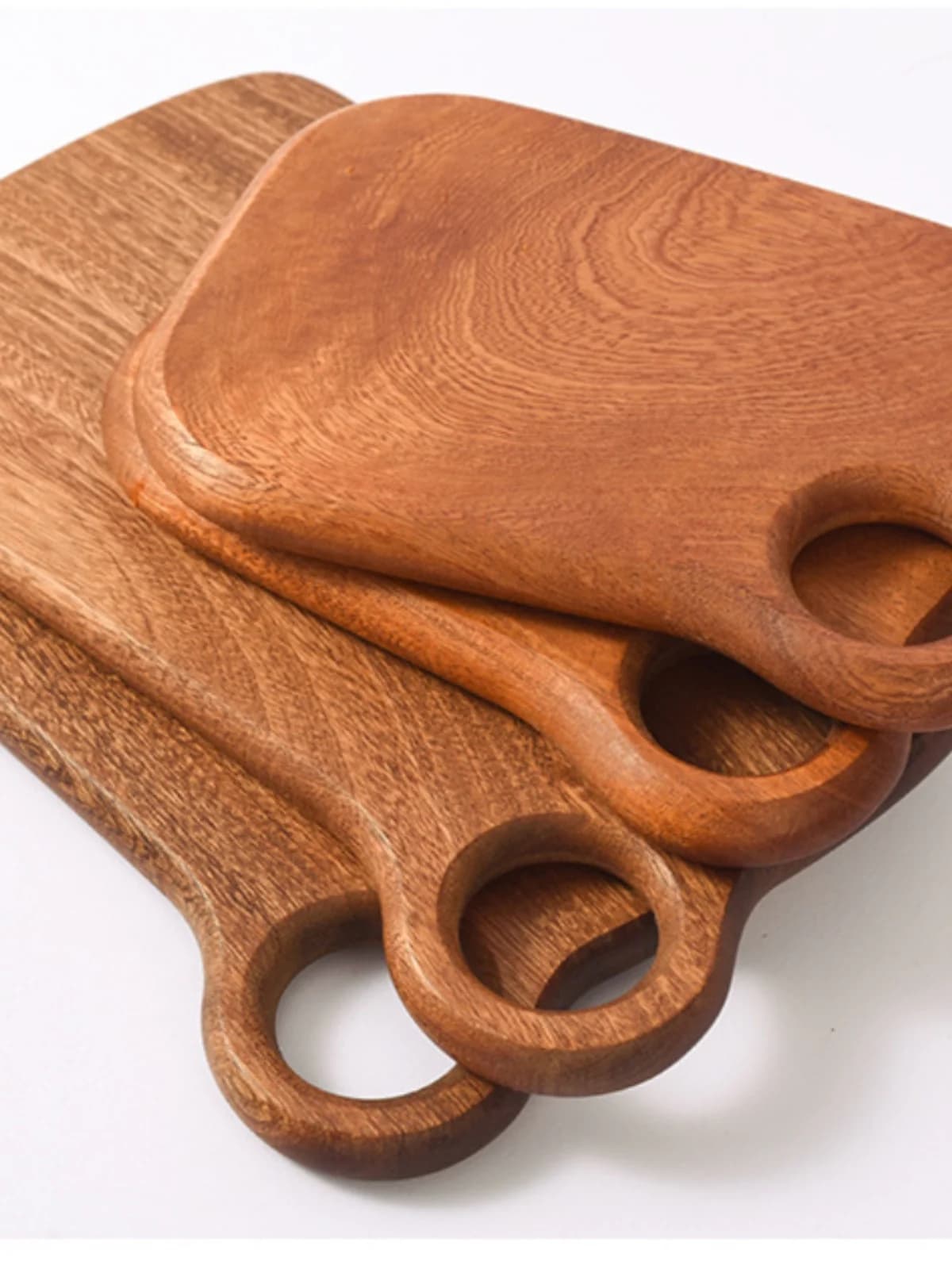 Japanese cherry wood, Antimicrobial, for Steaks, Fruit, Vegetables, Kitchenware, Plate