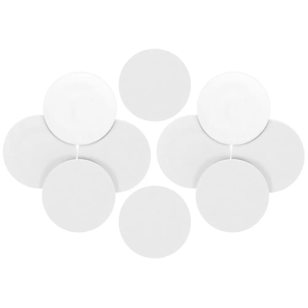 10 Pezzi Tag NFC Vuoto Rotondo Ntag215 Adesivo 25mm Scheda IC Smart Contactless per Controllo Accessi, Rilevamento Presenze, Logistica Elettronica
