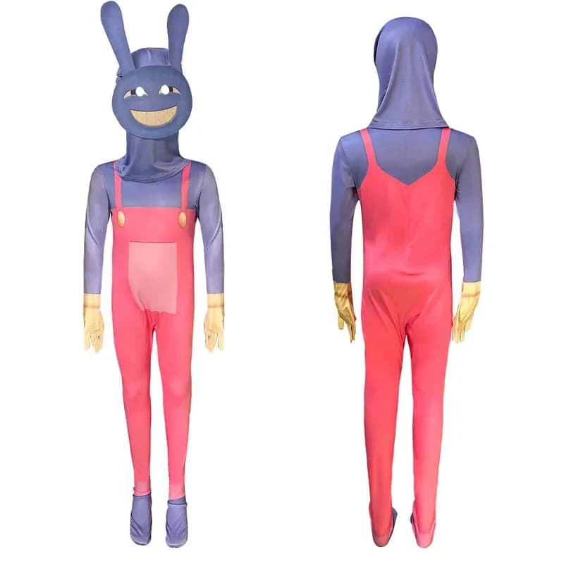 Nene 2025 Il Incredibile Circo Digitale Costume Cosplay per Adulti Bambini Pagliaccio Pomni Dress Up Tuta Abiti da Festa di Halloween Bodys