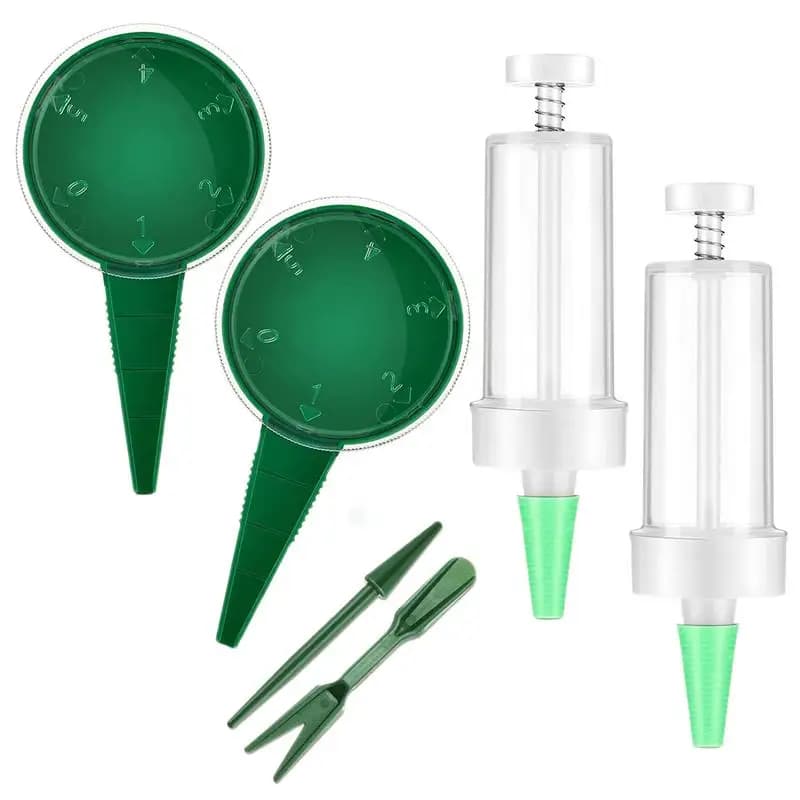 Garden Planting Tools Set of 6 manual gardening planters for garden flowers and vegetable spatters with