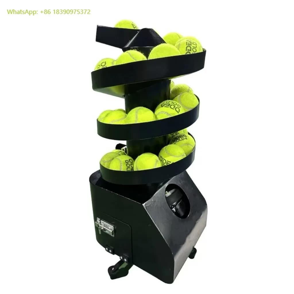 Allenatore automatico per lanciare e servire palline da tennis di livello industriale all'ingrosso in fabbrica