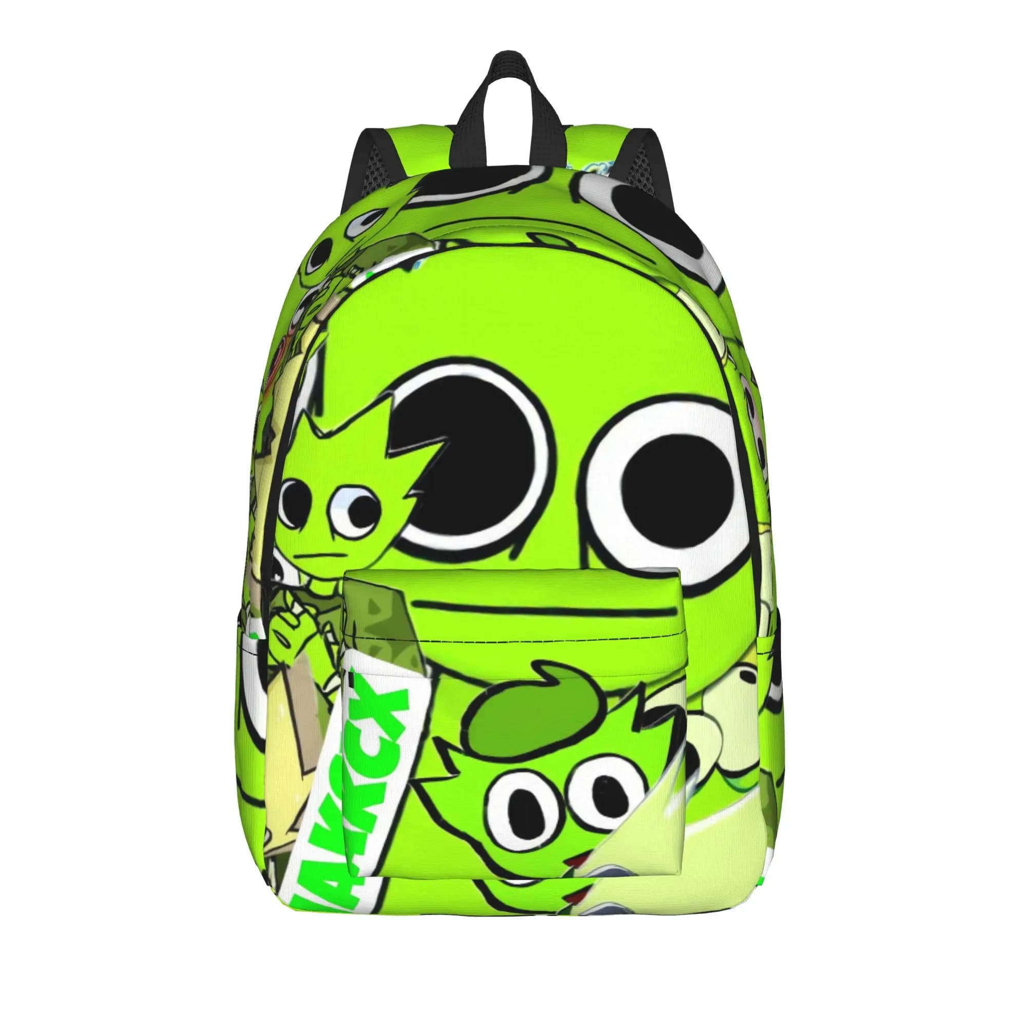 Cartoon S-Sprunkis Backpack Student Unisex Print Backpacks Polyester Funny School Bags Trekking Design Rucksack
