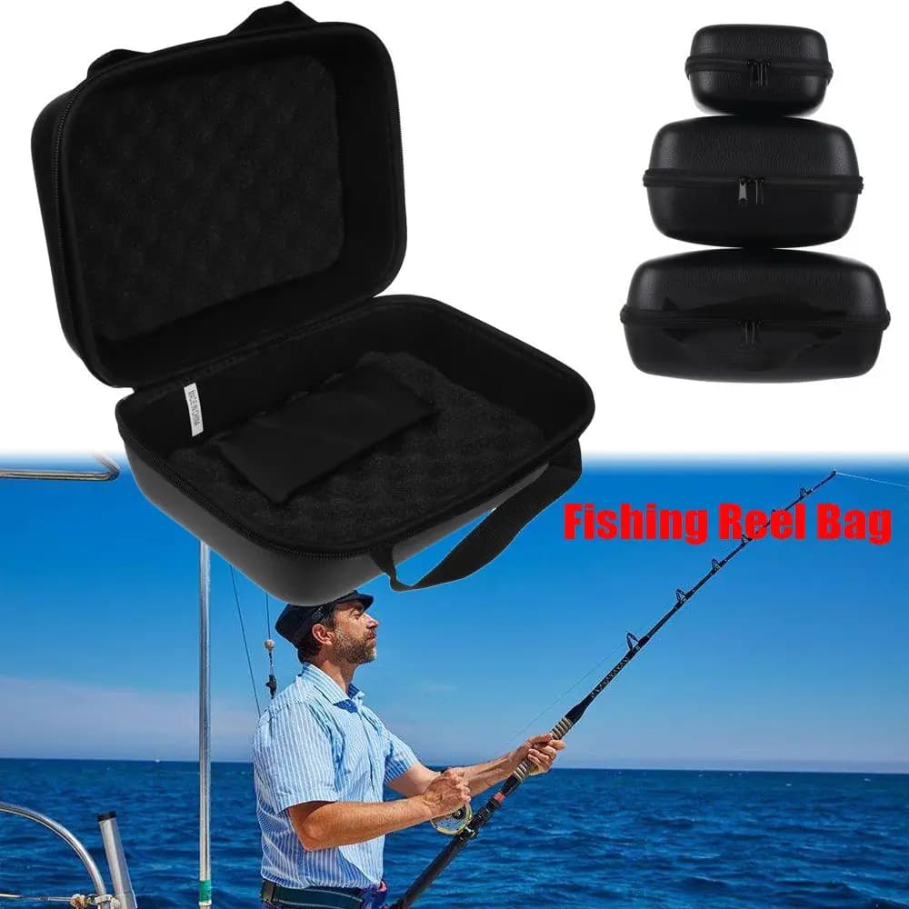 Fishing Bag Spinning Moline Box Protective Housing Waterproof Shockproof For Fishing Equipment