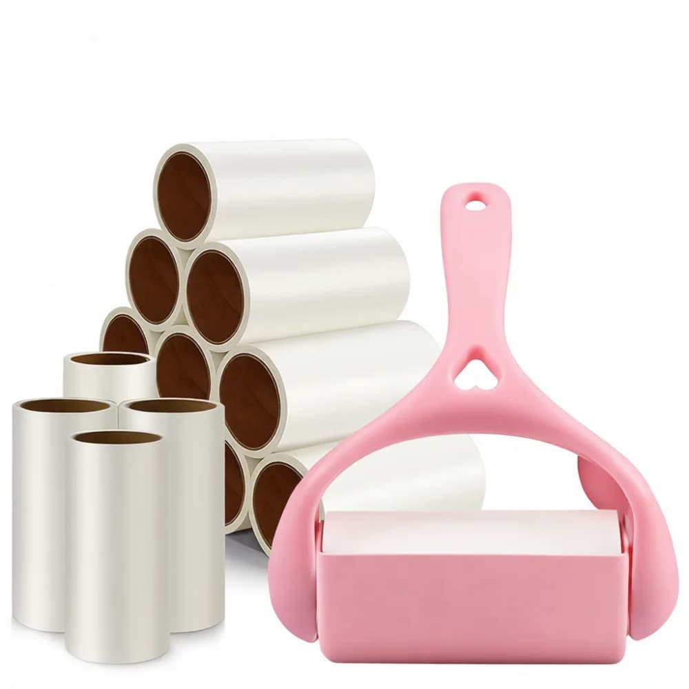 Effective Lint Roller For Pet Hair Remover Cleaning Brush Clothing Fabric Dust Sticky Paper Tool Household Essential Item