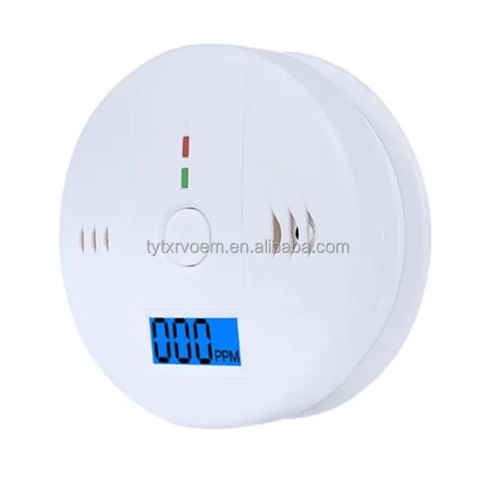 TYTXRV OEM Camper Trailer Motor Monoxide Detector For Smoke Sensor With LCD Display For Smoke CO And Carbon Alarm