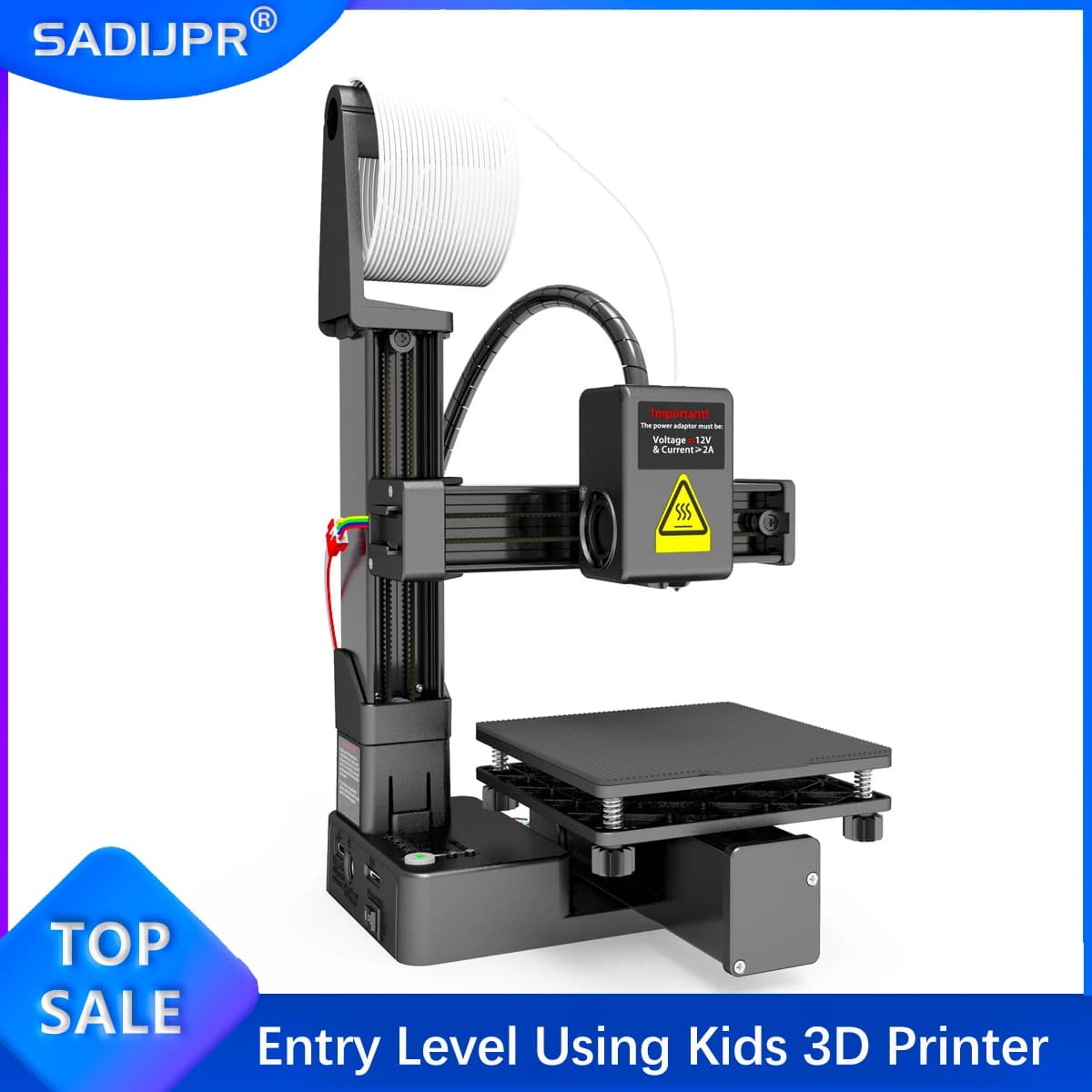 Educational 3D Printer For Kids Mini 3D Printers Easy To Use One-click Print Main board With Magnetic Platform Desktop Printer