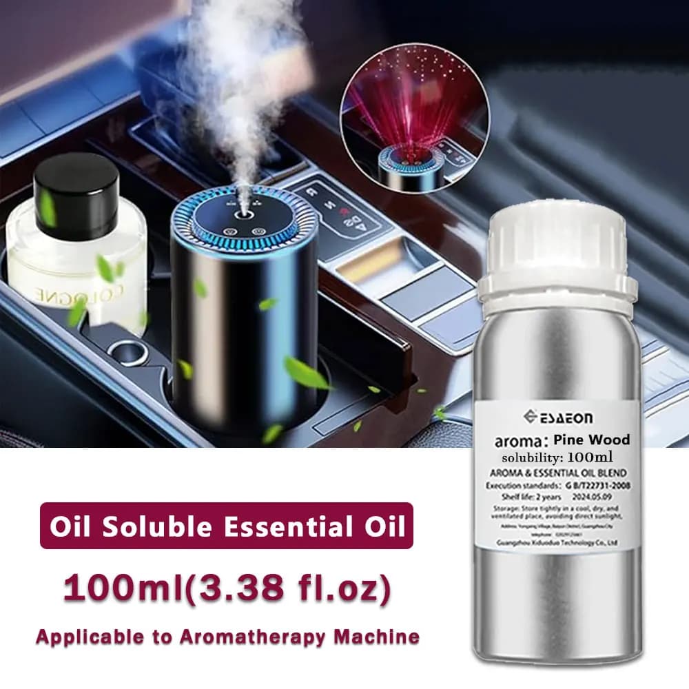 ESAEON 100ml (3.38 fl.oz) Olio Essenziale di Pino Shangri-La Hotel, Per Tutti i Diffusori Senza Acqua, Macchine per Aromaterapia, Aromaterapia con Bastoncini