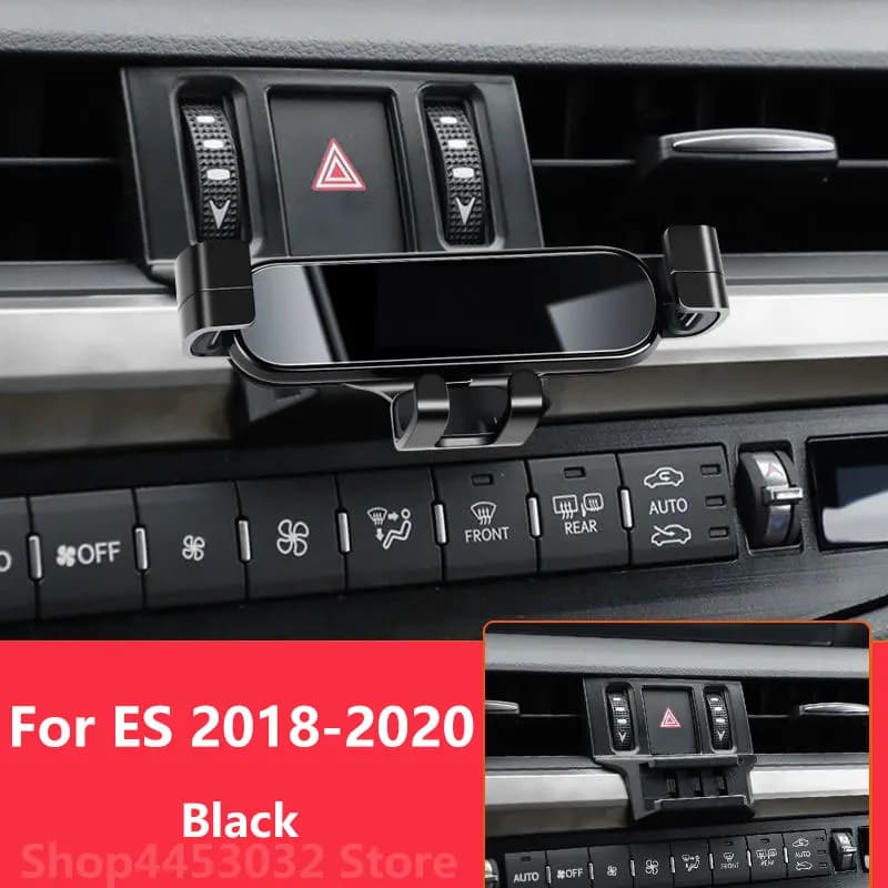Car mobile phone support for Lexus ES 350 300 2022 2023 2021 - 2012 bracket support swivel support accessories support