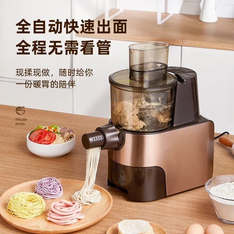 Household kitchens new automatic small pasta machine intelligent pasta press electric beating and pasta machine