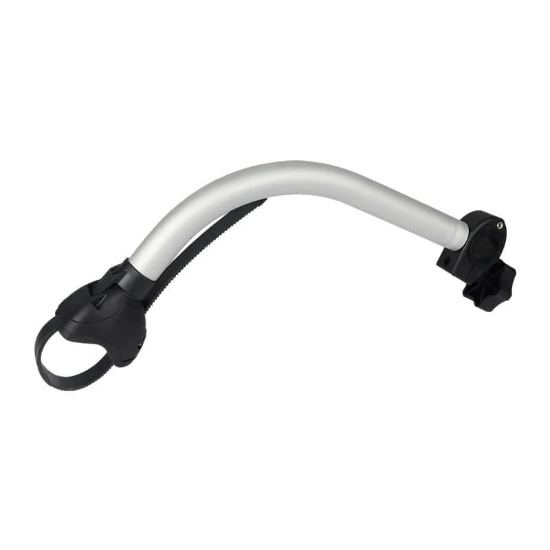 Aluminum Alloy Handlebar Clamp for Roofing Bike Holder RV, Bicycle Mounting Accessory, Long Handle/Short For Rubber