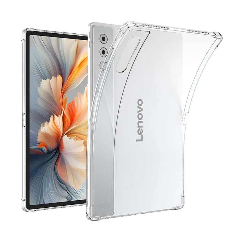 Per Lenovo Yoga Pad Pro AI 12.7 2024 Custodia Trasparente TPU Guscio Posteriore per LENOVO YOGA Pad Pro AI 4 Air Bag Copertura Antiurto