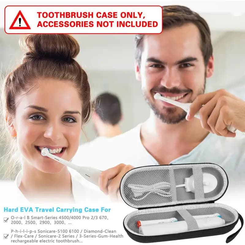 Protective case Universal portable travel case for toothbrush holder for organizer with protective shell for electric toothbrush