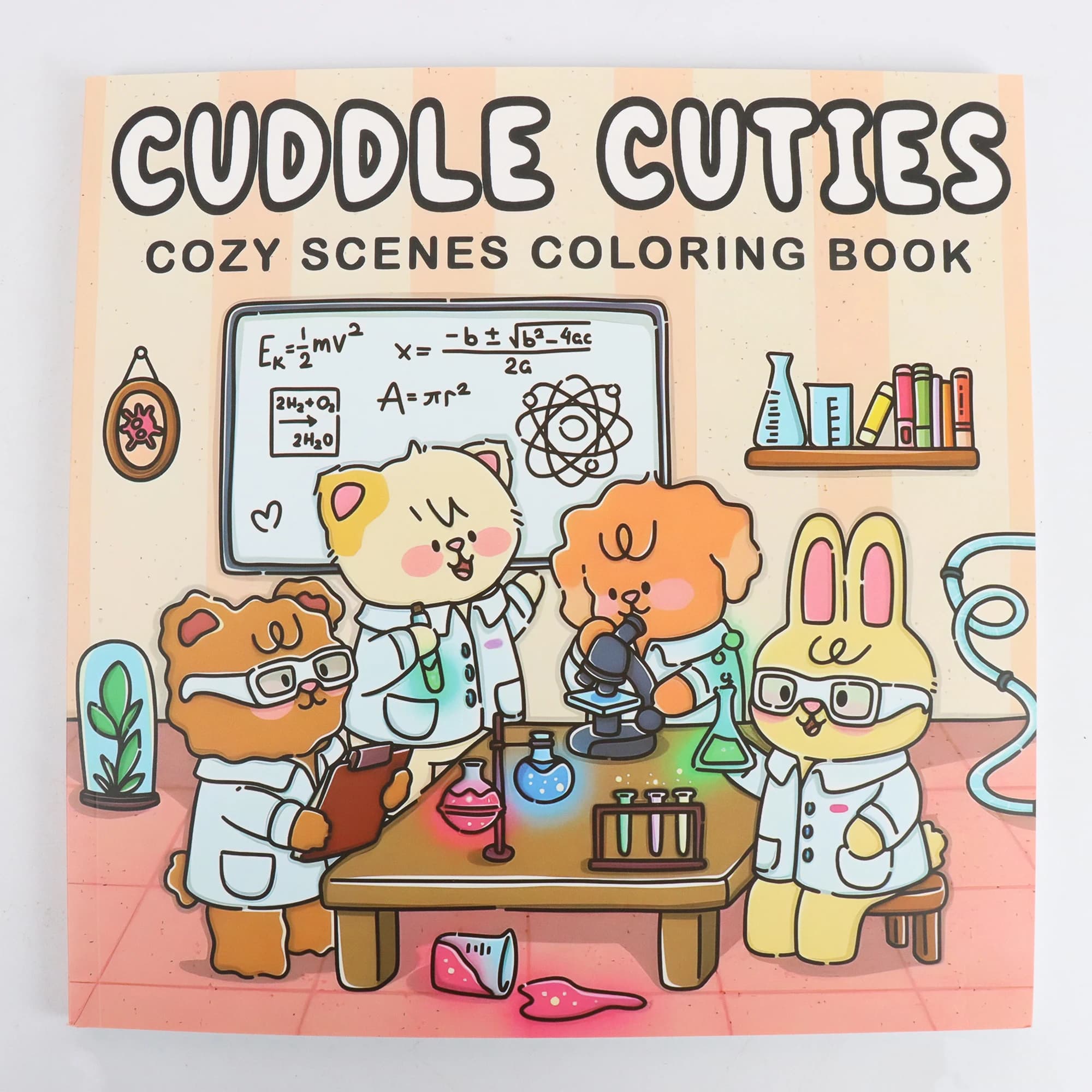 Cozy Coloring Book for Adults & Teens Featuring Easy and Cute Animal Designs, Ideal for Relaxation