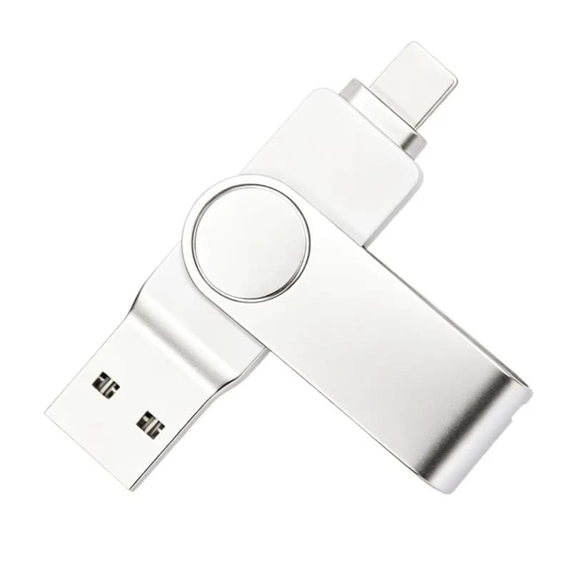 2 in 1 OTG Flash Drive 32gb 64gb 128gb 256gb High Speed Pen Drive 512gb OTG send Type C adapter for MacBook Phone