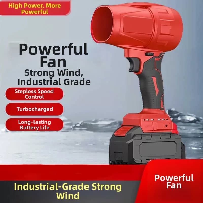 Ventilatore Portatile Turbo Senza Fili Milwaukee 30000 RPM, Soffiatore d'Aria Brushless 18V Ricaricabile, Strumento per Soffiare Polvere