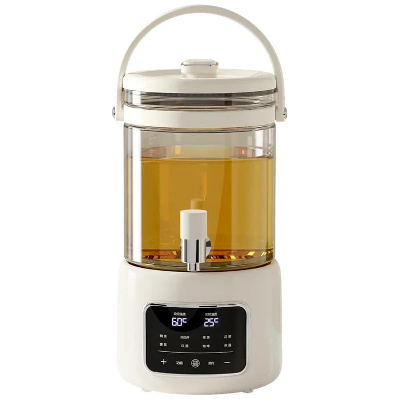 1.5L large-capacity smart glass electric kettle for household hotels with temperature control and thermal insulation tea making
