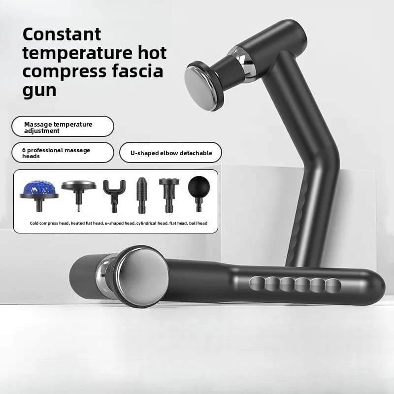 2026 Detachable Extended Massage Gun with Hot & Cold Function, Muscle Relaxer