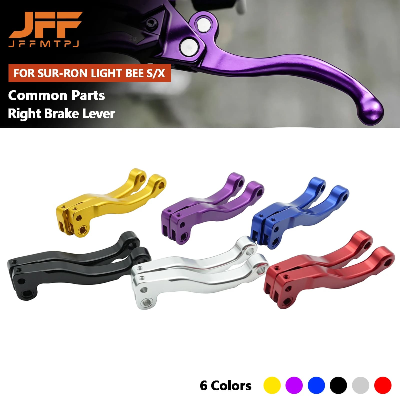 Leva Freno Sinistra e Destra per Moto Elettriche Dirt Bike SUR-RON Light Bee S/X - Ricambi Universali