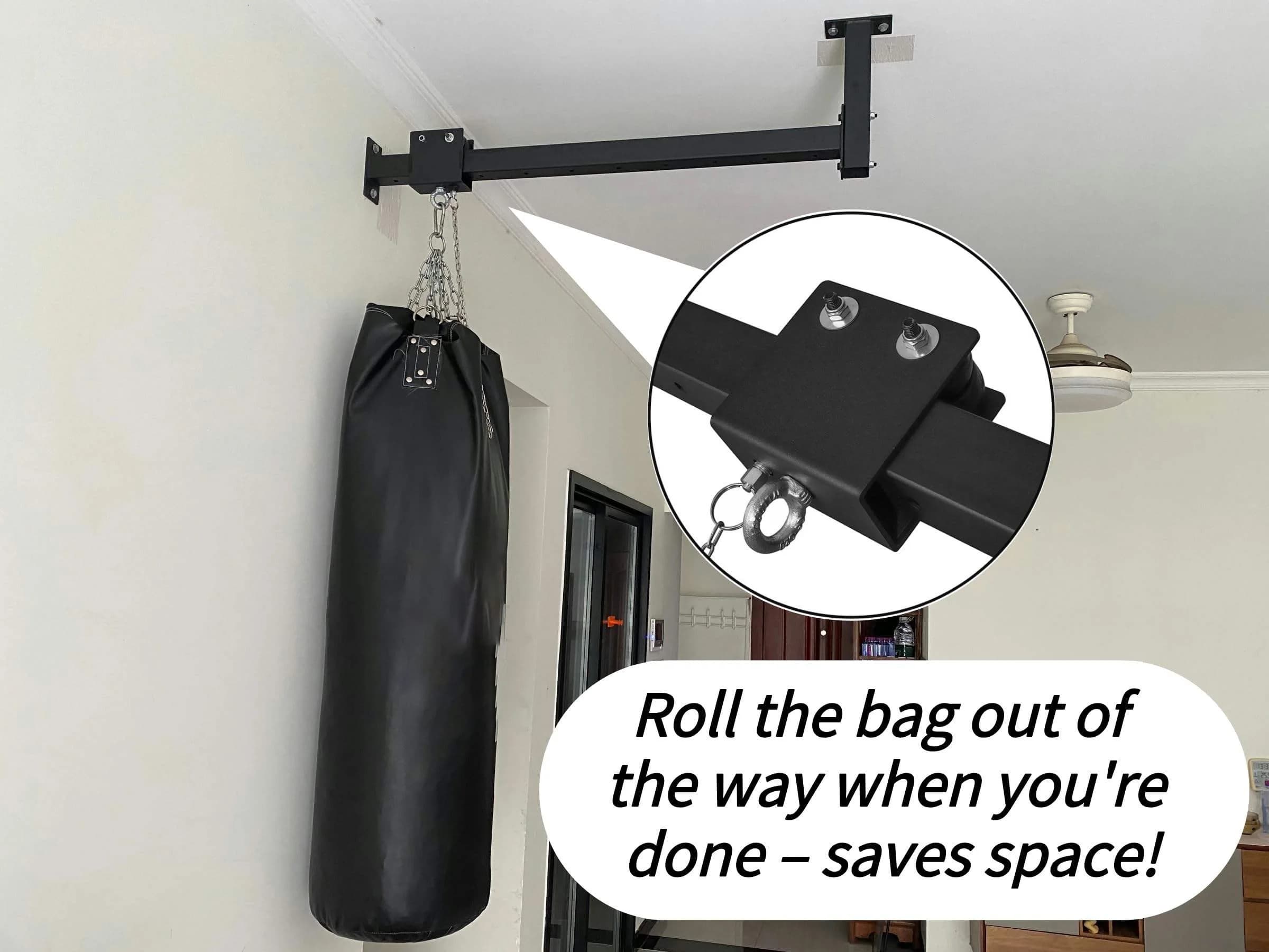 Steel Boxing Sandbag Rack Heavy Punching Bag Hanging Sanda Indoor Household Wall Hanger Pull Customized Fitness Equipment
