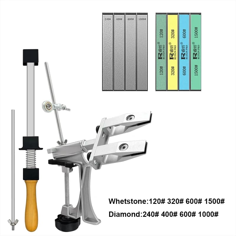 XK Fixed Corner Sharpener Set of Stones for sharpening Machine for Professional Knives Stone Grinding System for Sharpening Diamond Kitchen Tools