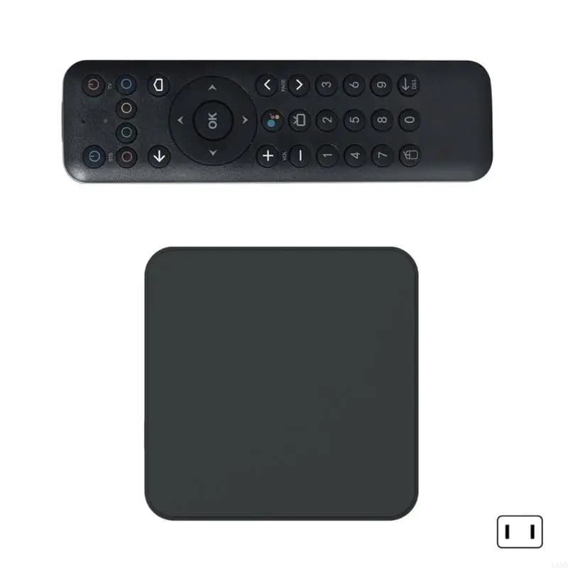 KM7SE Box Set Top Box BLE5.1 S905Y4 Assistant Set-Top Box 4K 2.4 GHz/5 GHz with voice remote control and HDTV cable Y3ND