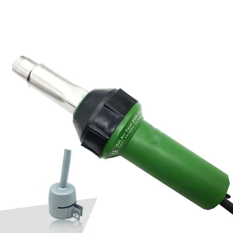 Kit Professionale per Saldatura ad Aria Calda 1600W + Pistola Termica + Accessori per Pavimenti in PVC, Linoleum e Vinile