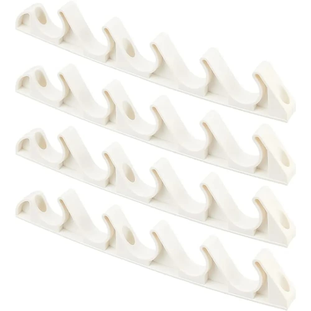 Regolatore di supporto per la schiena per patio esterno, lounge, ganci in plastica, gancio verticale per parti di ricambio reclinabili, beige